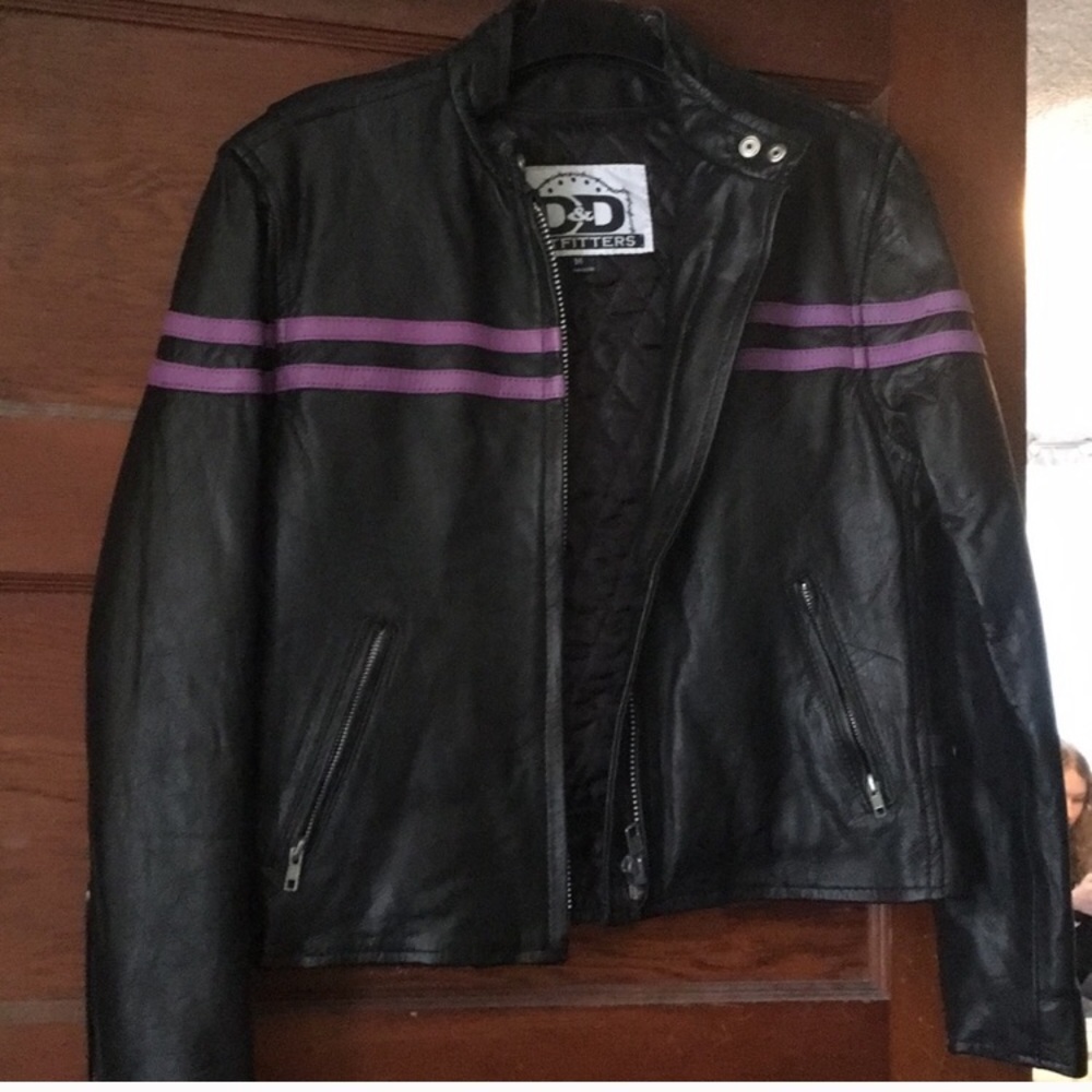 Leather jacket